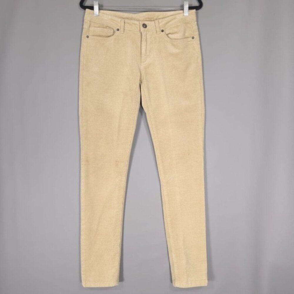 Patagonia Women's Corduroy Pants Size 29 ORGANIC COTTON Beige Style 55055FA16